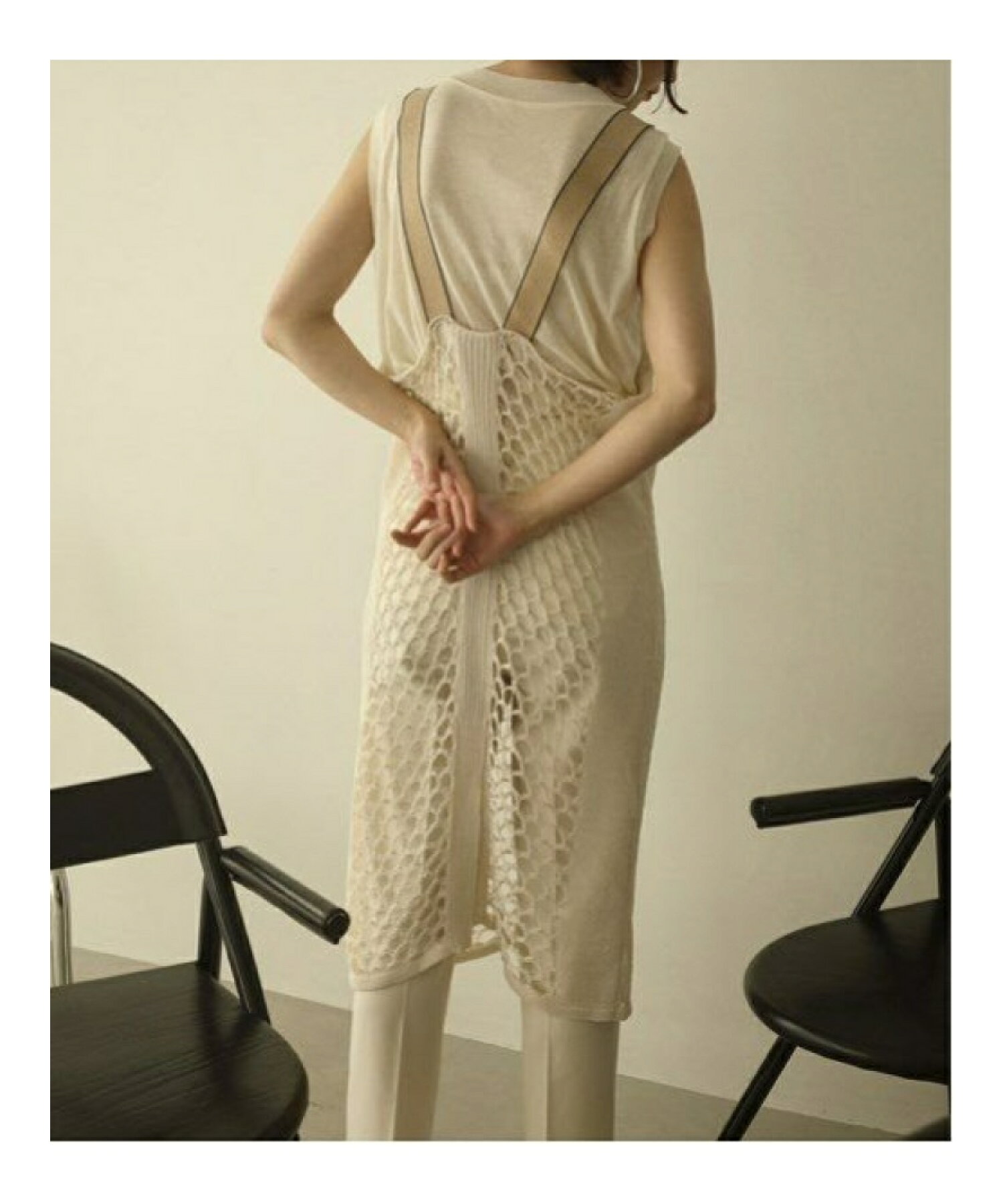 TODAYFUL(トゥデイフル) "Mesh Knit Dress"メッシュニットドレス12010334